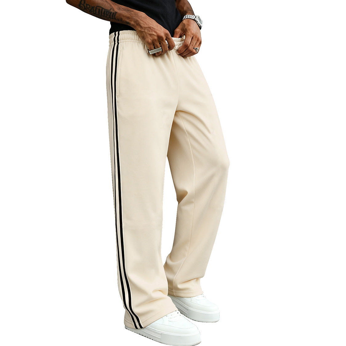 Men's Casual Fitness Straight-leg Sports Pants - cas7m