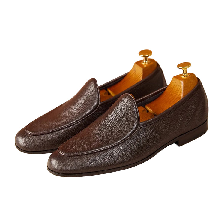Summer Business Casual Leather Shoes - cas7m