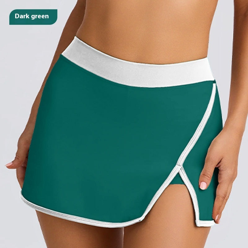 Yoga Underwear Sports And Fitness Running Outdoor Bra And Skirt - cas7m