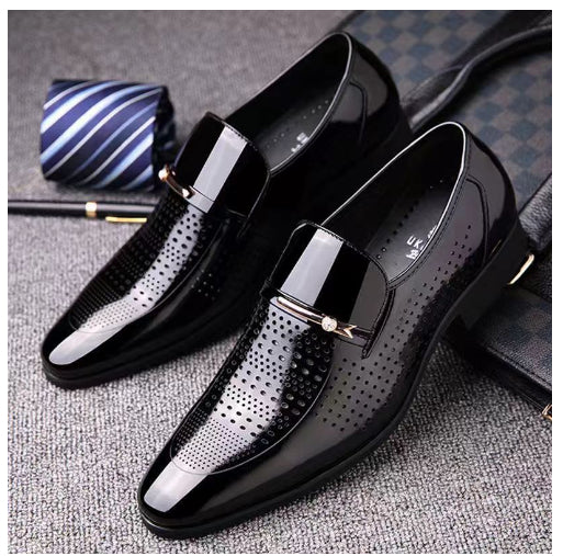 Men's Business Breathable Casual Leather Sandals - cas7m