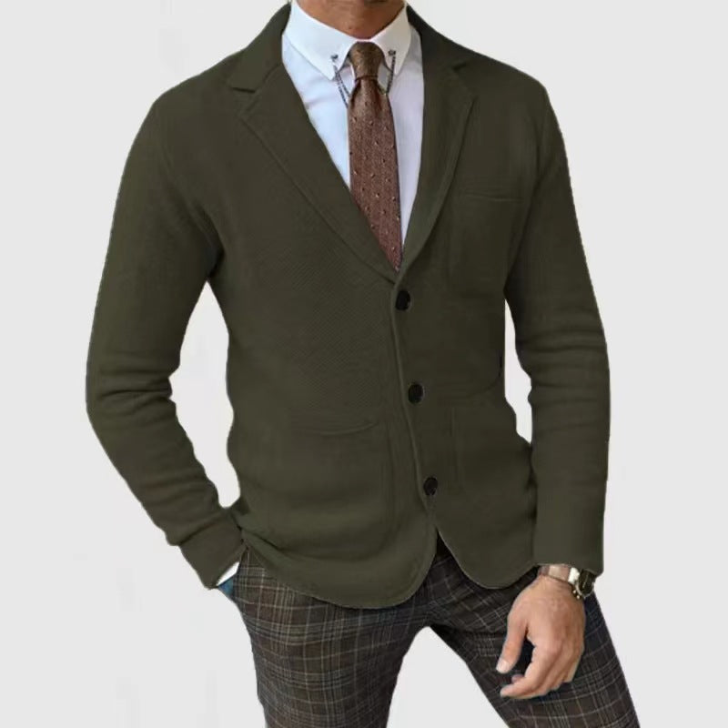 Slim-fitting English Style Casual Formal Wear Suit - cas7m