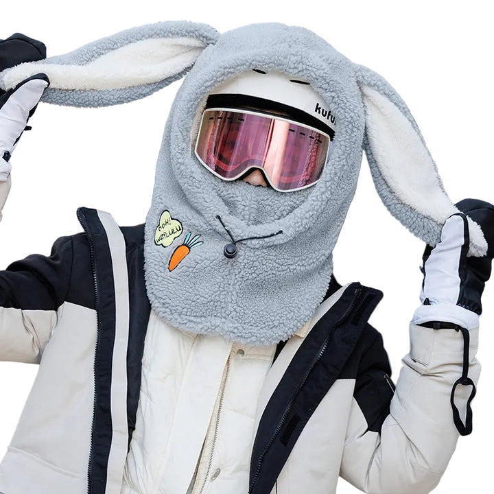Korean Style Mask Hat Scarf Integrated - cas7m