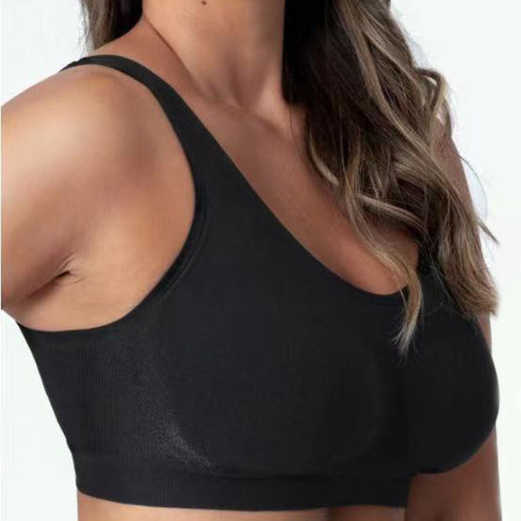 ComfortFit Nylon Spandex Breathable Bra - Multiple Colors & Sizes - cas7m