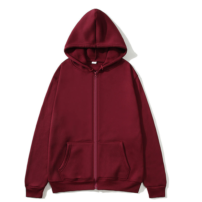 Zipper Cardigan Hoodie For Both Men And Women - cas7m