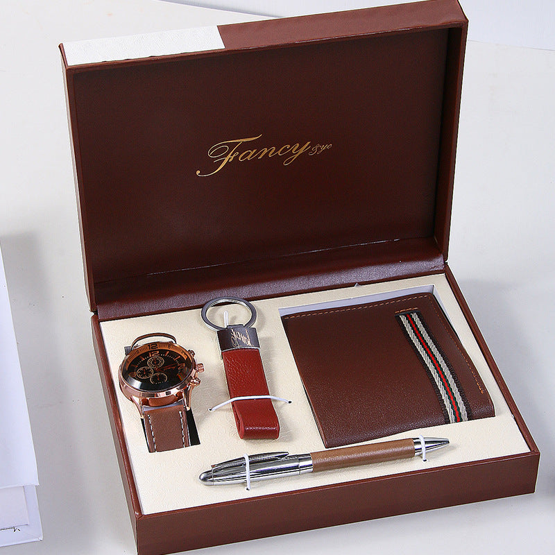 Men's Gift Suit Business Watch Belt - cas7m