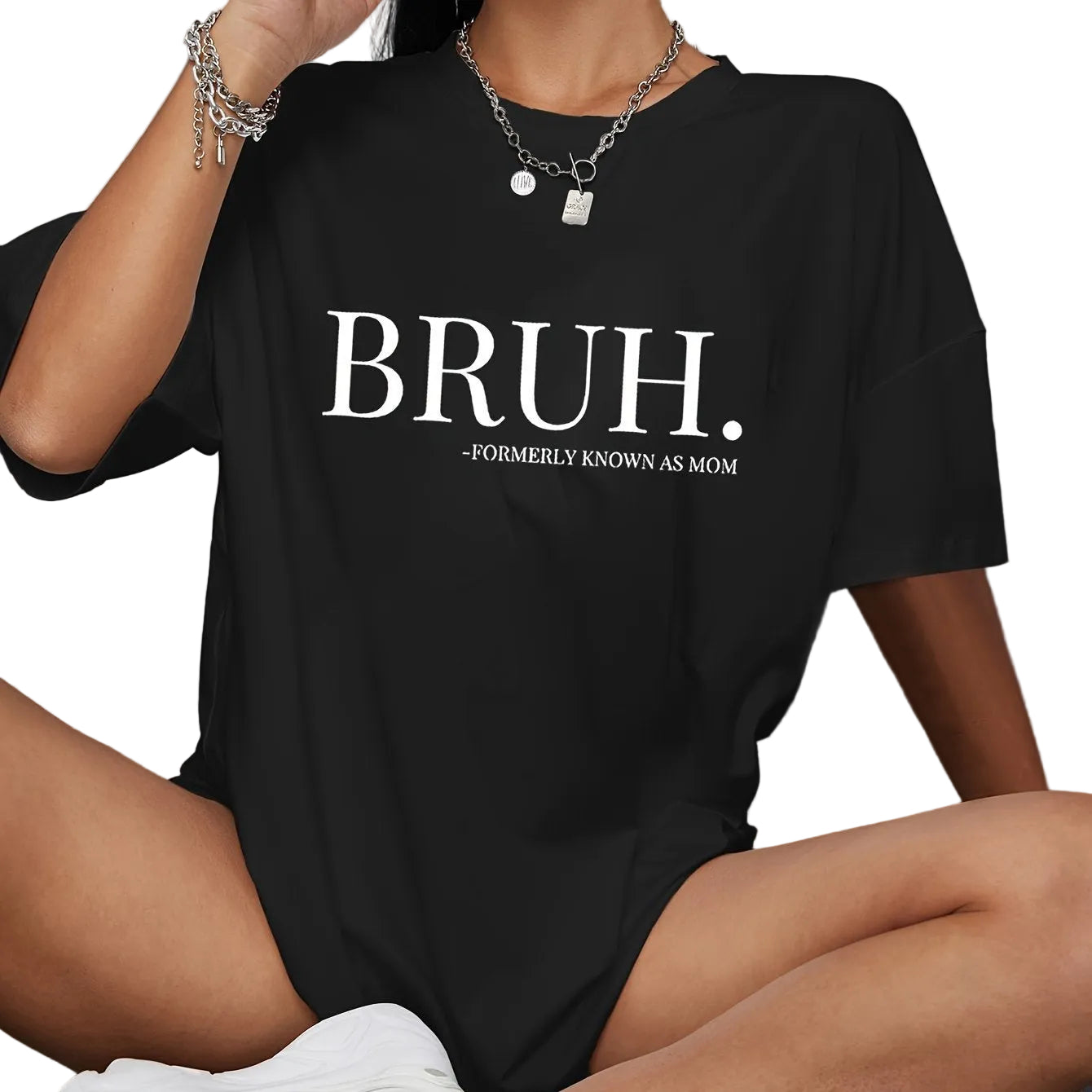Monogramed Crewneck Sports T-shirt - cas7m