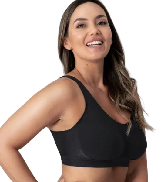 ComfortFit Nylon Spandex Breathable Bra - Multiple Colors & Sizes - cas7m