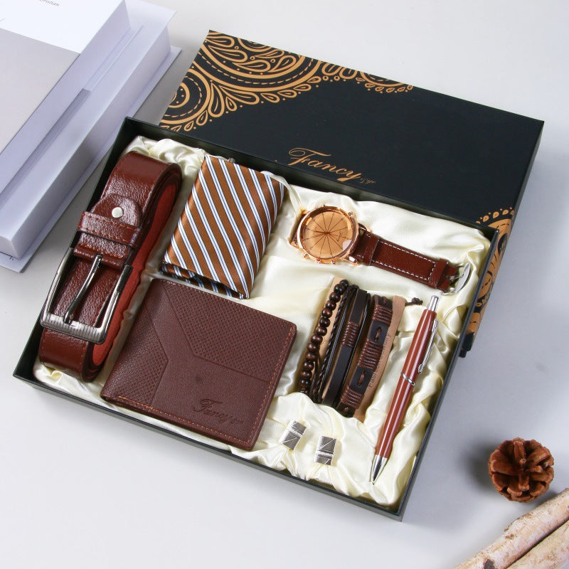 Men's Gift Suit Business Watch Belt - cas7m