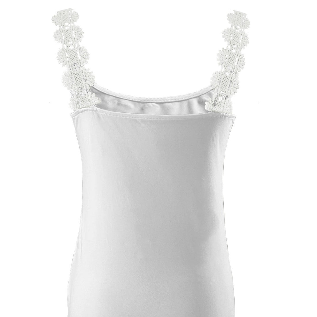 Lace Stitching Fashion Spring And Summer Solid Color Loose Vest - cas7m
