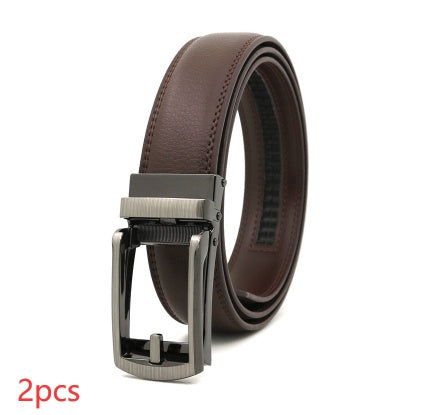 Fake Needle Belt Automatic Buckle Men - cas7m