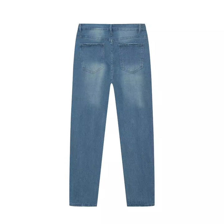 Personality Denim Skinny Jeans For Men - cas7m