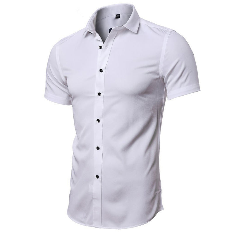 Business Men's Short-sleeved Shirt - cas7m