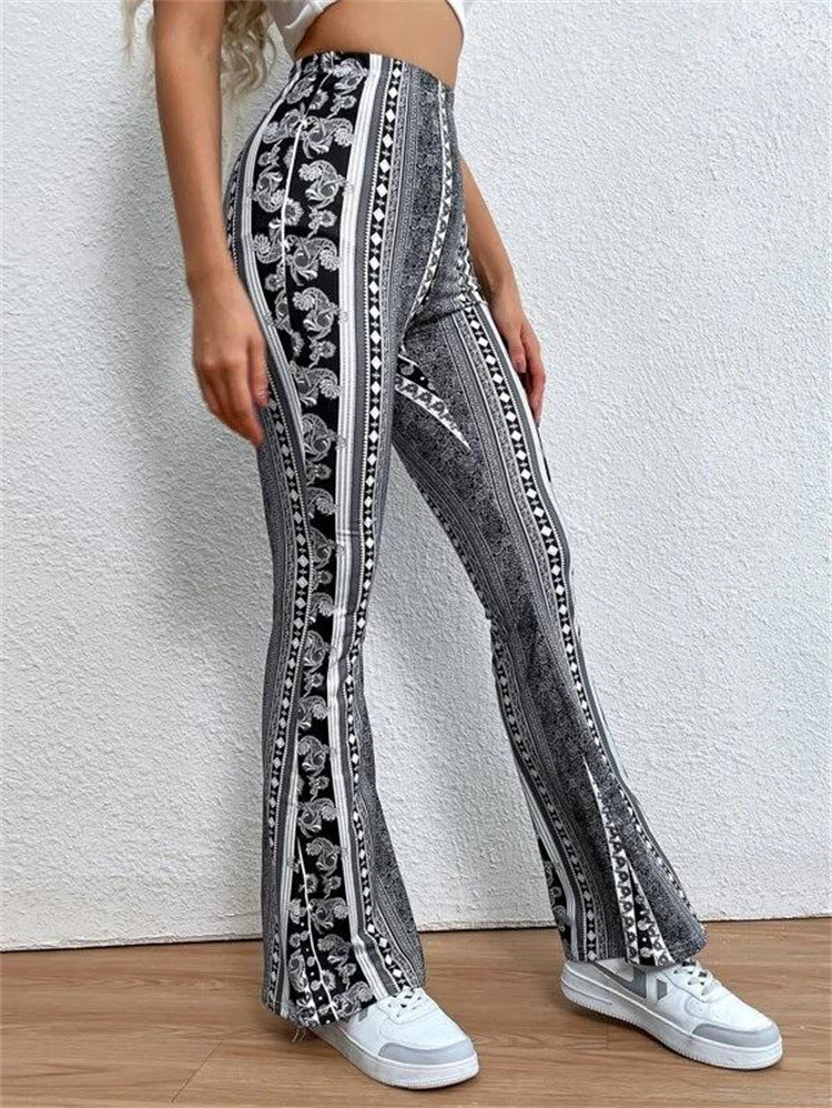 Loose Running Leisure Wide Leg Pants - cas7m
