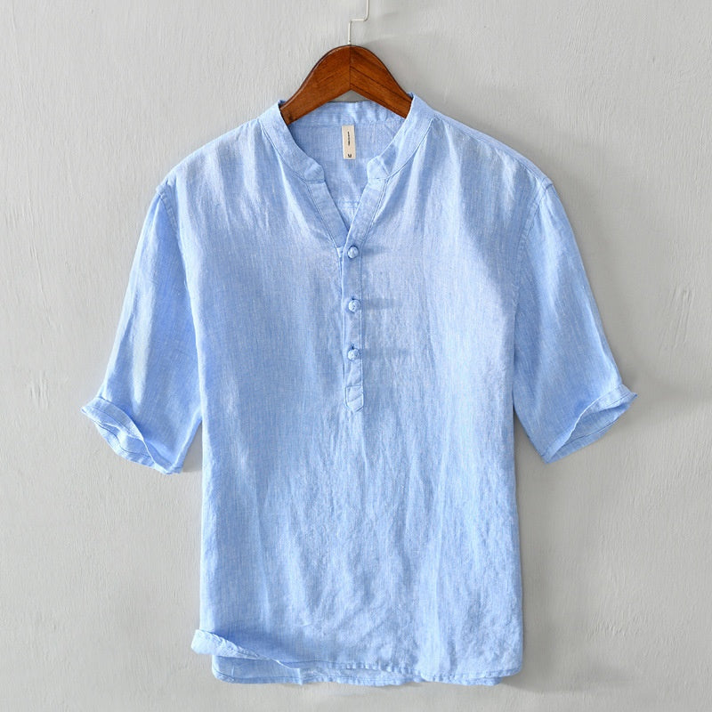 Loose Fashion Japanese Style Retro T-shirt Men - cas7m