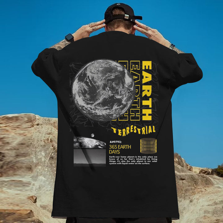 T-shirt For Men 3d Celestial Planet - cas7m