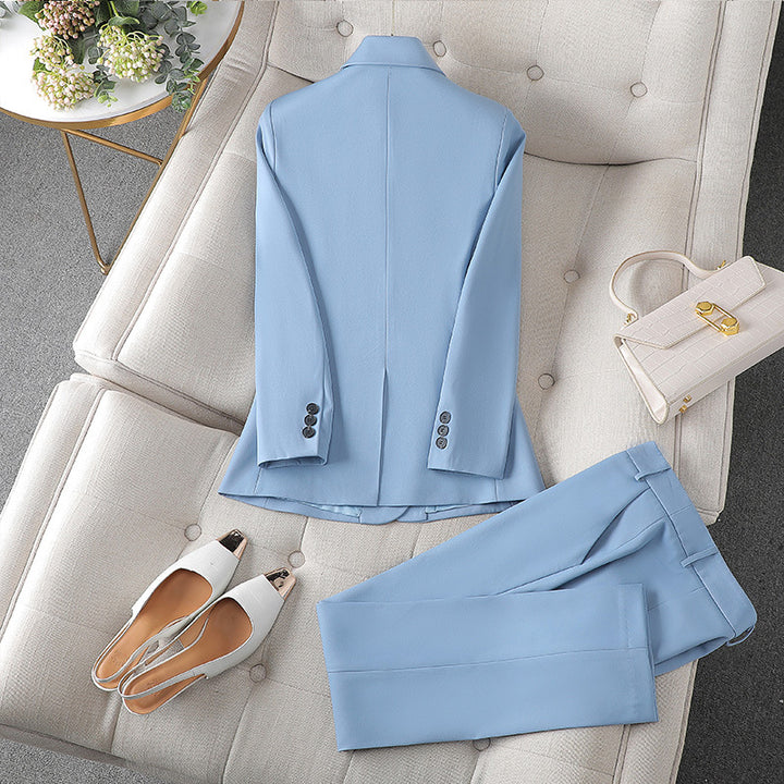 Women's Fashion Temperament Office Suits Business Wear Suit - cas7m