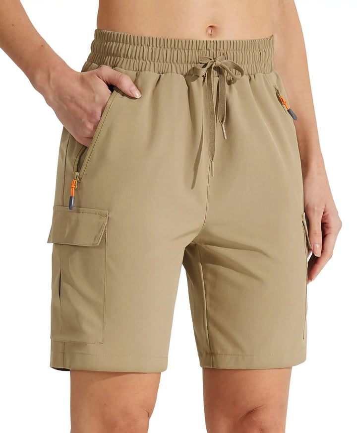 MASKERT Womens Quick Dry Hiking Shorts with UPF 50+
