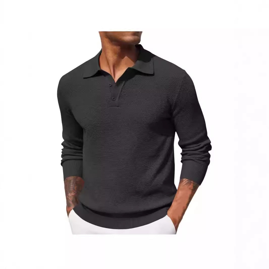 Autumn New Casual Long-sleeved Top For Men - cas7m