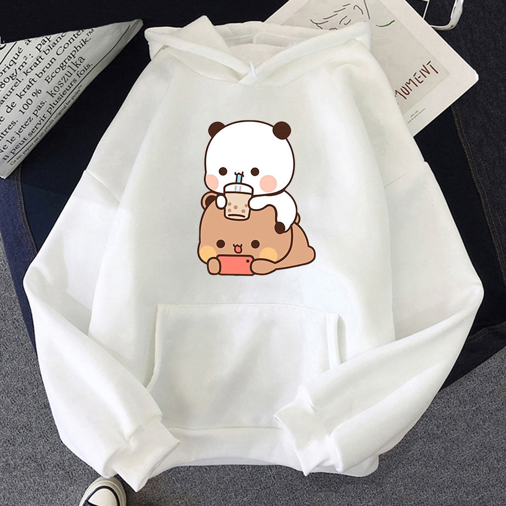 Bubu And Dudu Hoodies For Women Aesthetic Graphic Fun Kawaii - cas7m