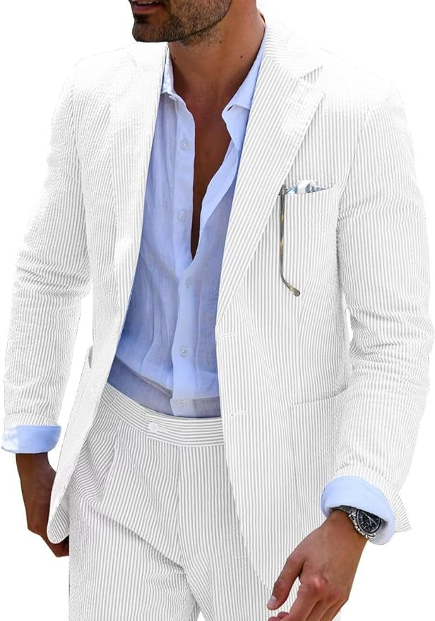 Two-piece Digital Printing Suit With Two Buttons Suit - cas7m