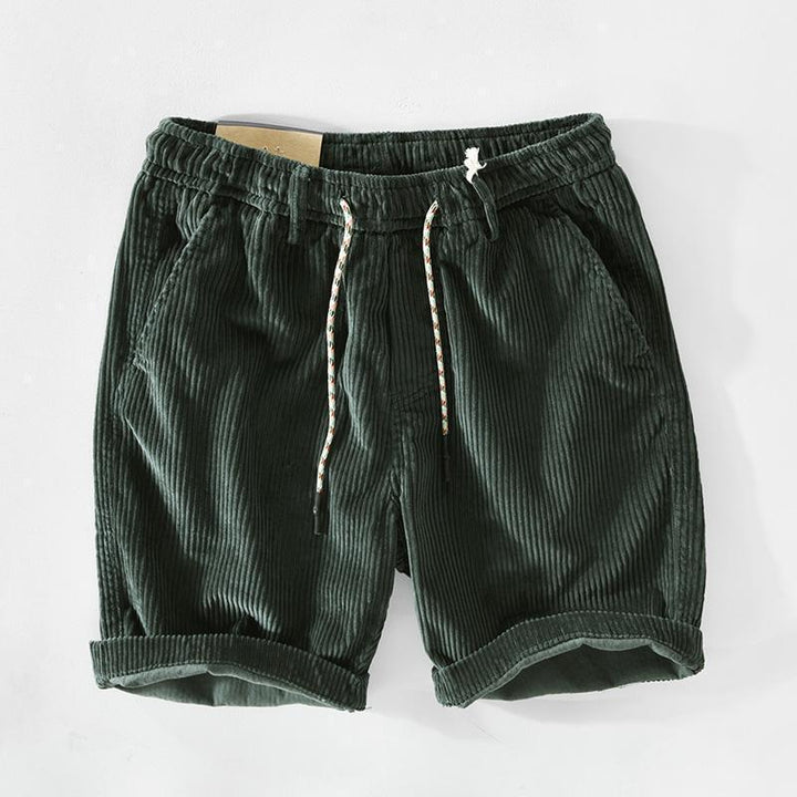 American Handsome Corduroy Shorts For Men - cas7m