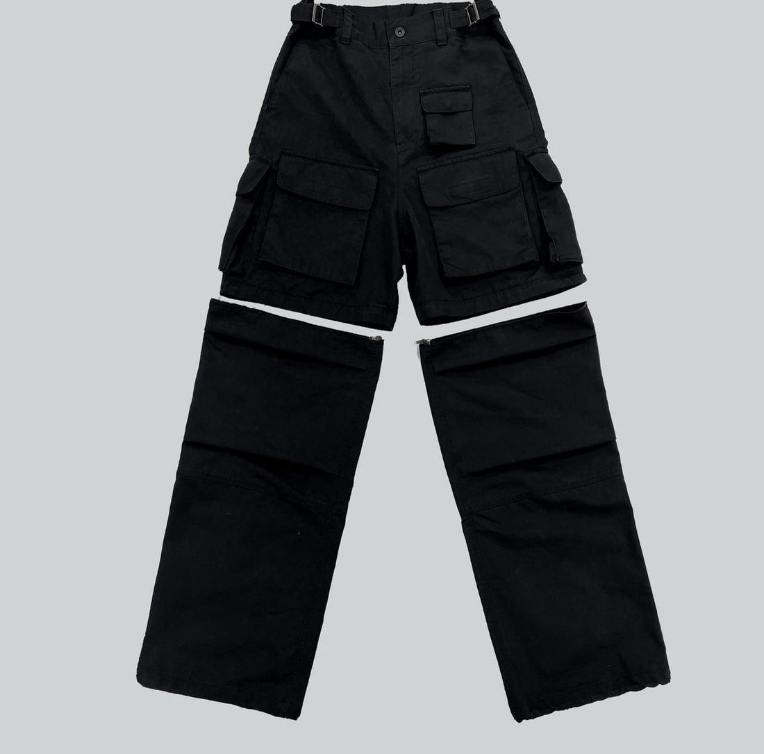 Detachable Functional Tactical Overalls Pants For Men - cas7m