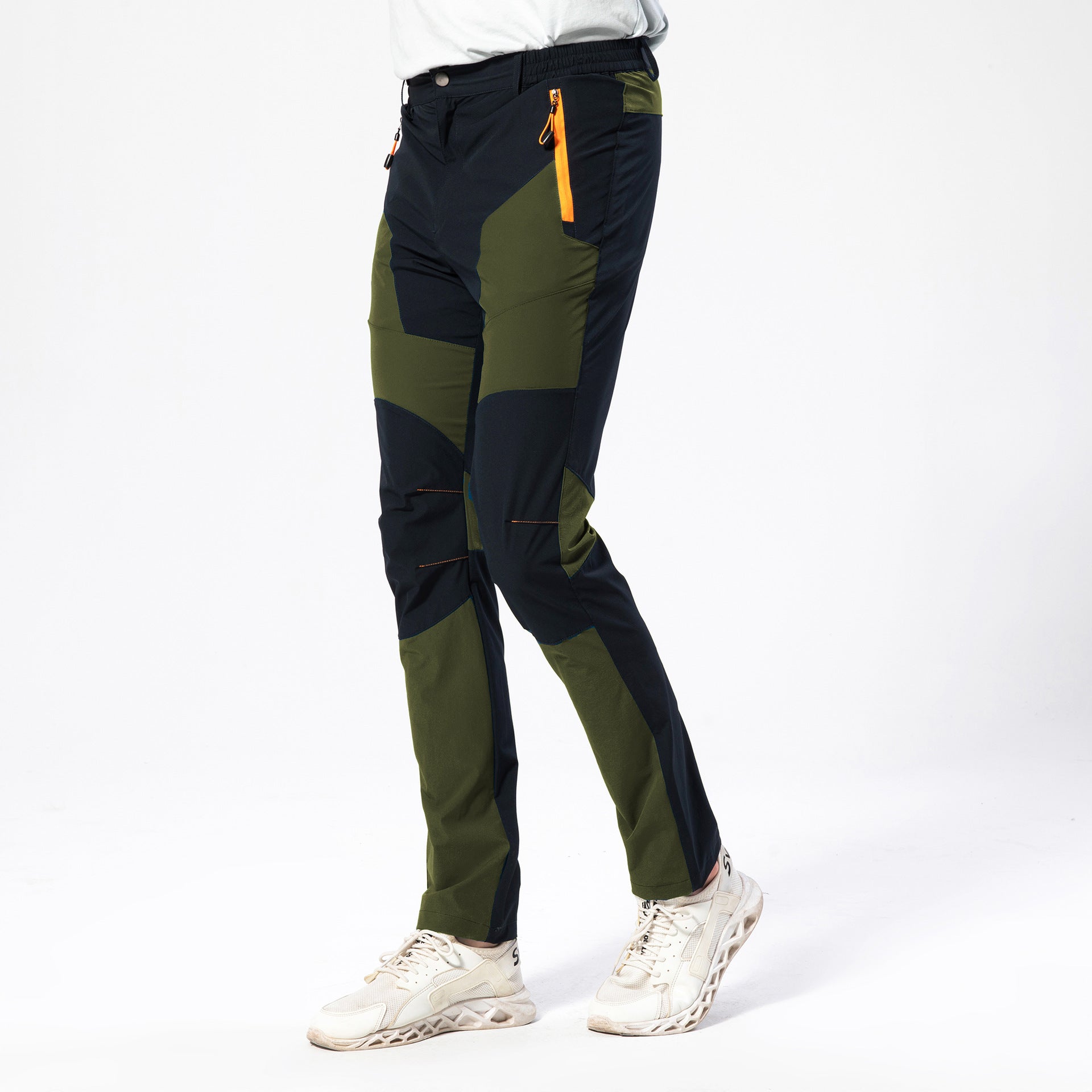 Outdoor Quick-dry Pants Elastic Cycling Pants Waterproof Charge - cas7m