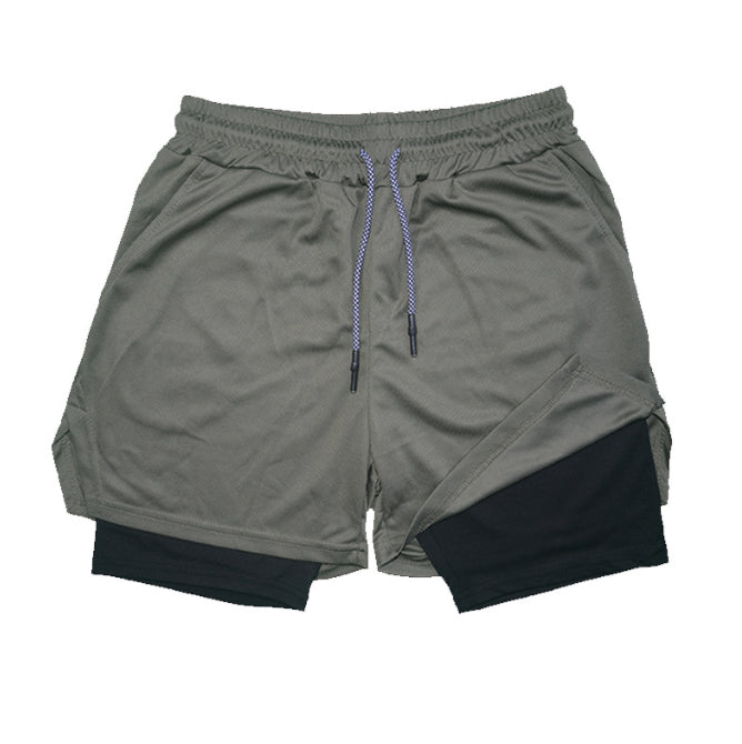 Shorts Breathable Fitness Casual Sports Beach Pants Men - cas7m
