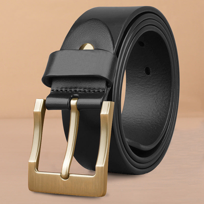 Belt Men's Pin Buckle Business Casual Simple - cas7m