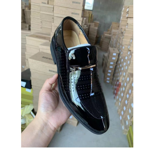 Men's Business Breathable Casual Leather Sandals - cas7m