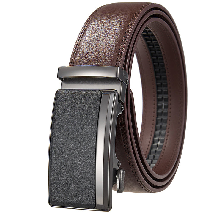 Men's Business Leather Split Leather Belt - cas7m