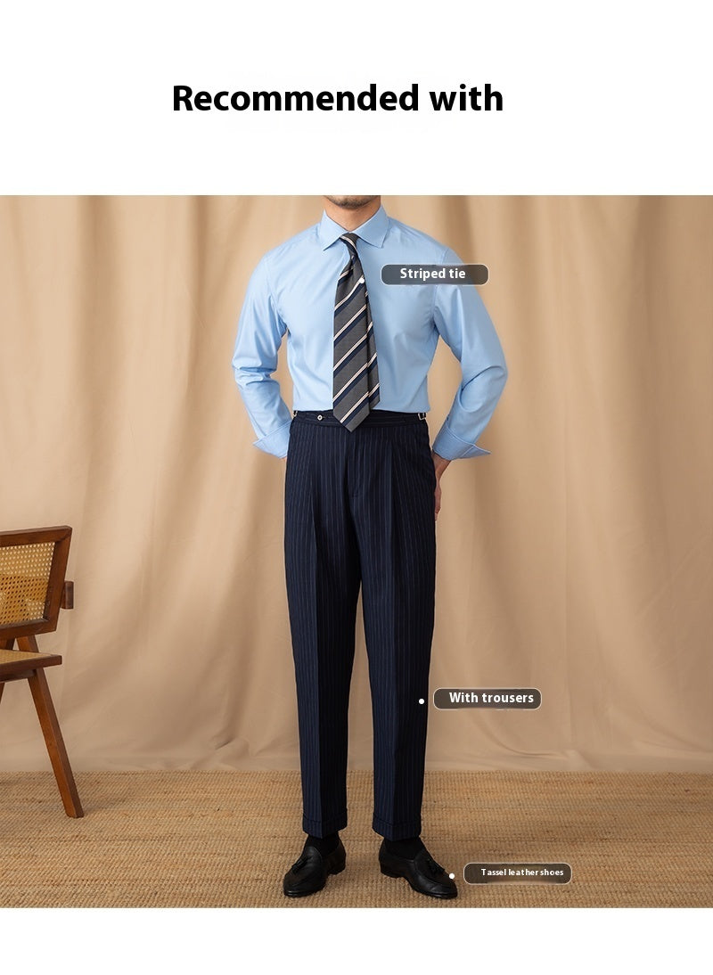Business Formal Long Sleeved Shirt For Men - cas7m