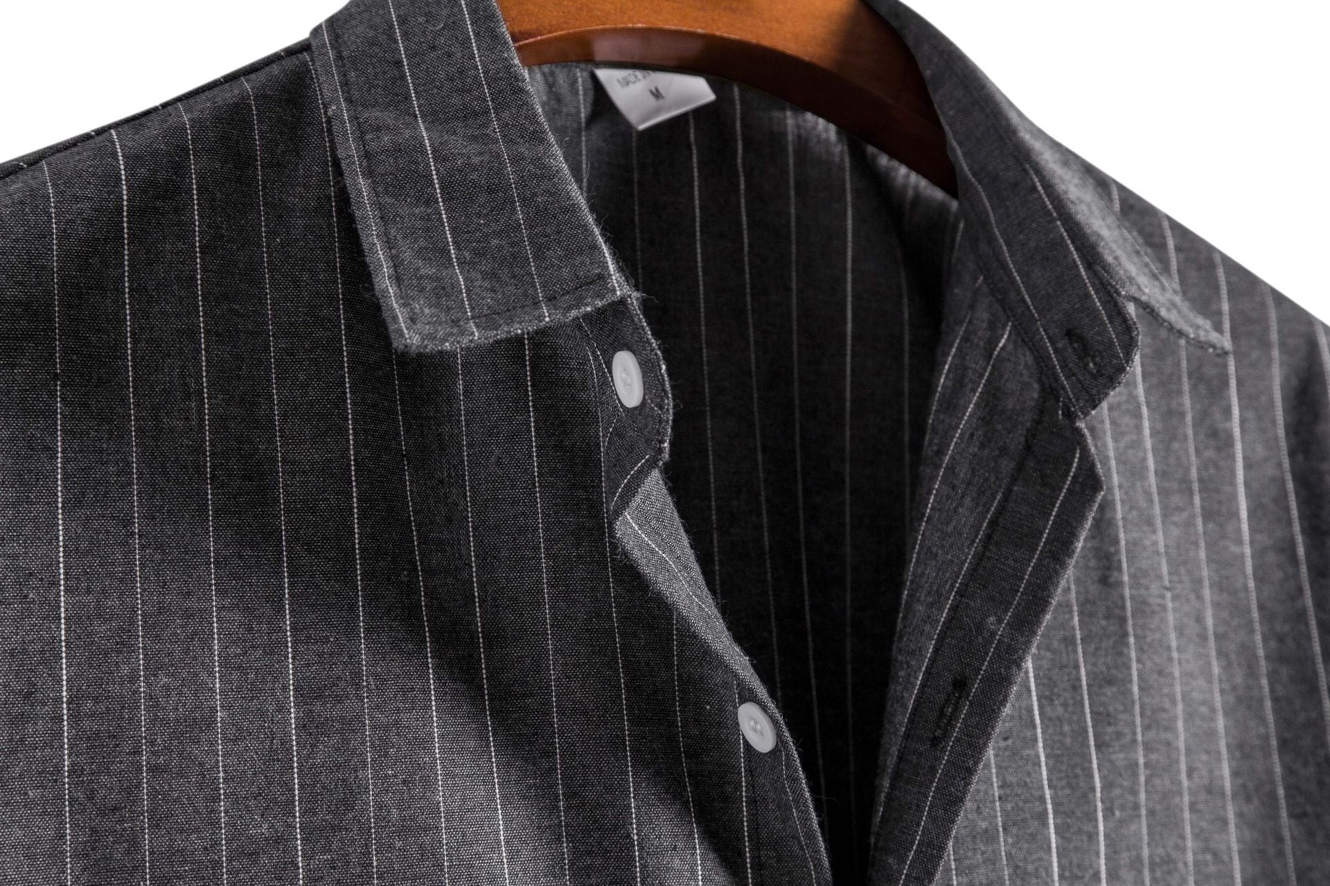 Casual Striped Short-sleeved Shirt For Men - cas7m