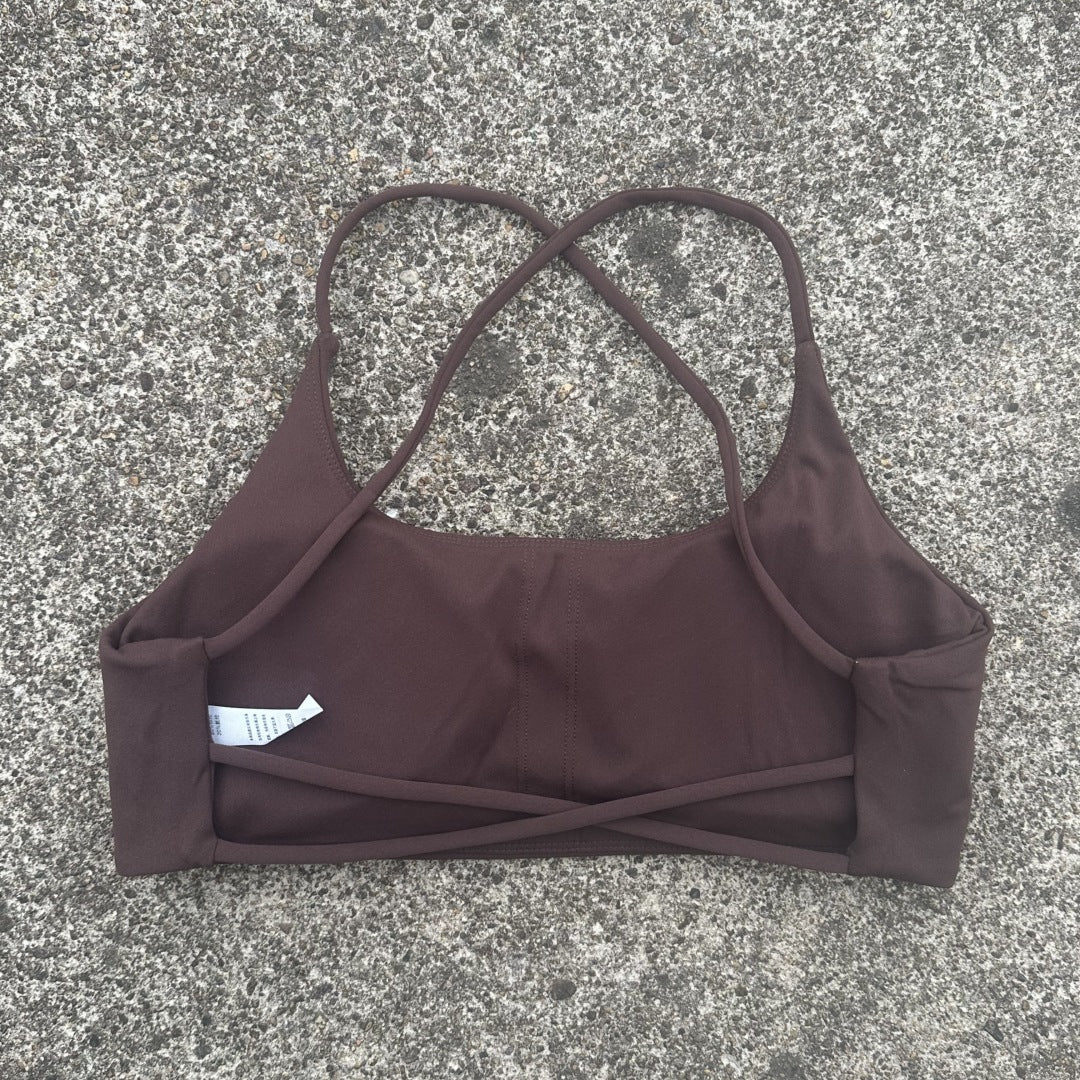 Vibrant Padded Sports Bra – Wire-Free Comfort for Active Women - cas7m