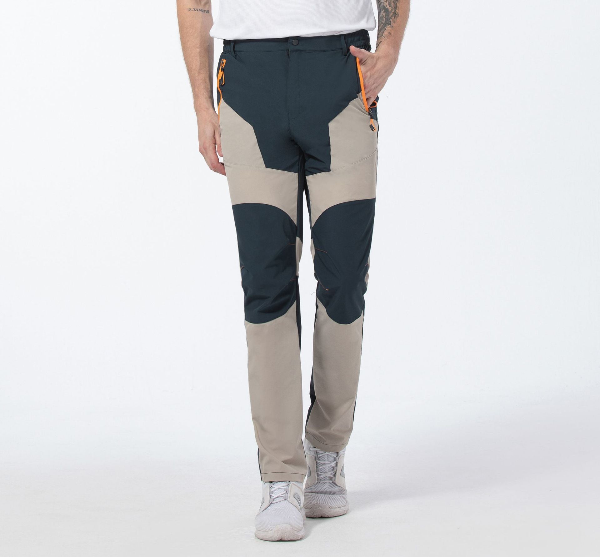 Outdoor Quick-dry Pants Elastic Cycling Pants Waterproof Charge - cas7m
