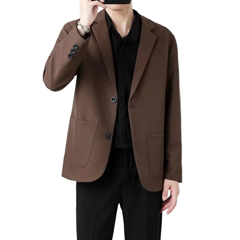Business Twobutton Slimfit Suit - cas7m