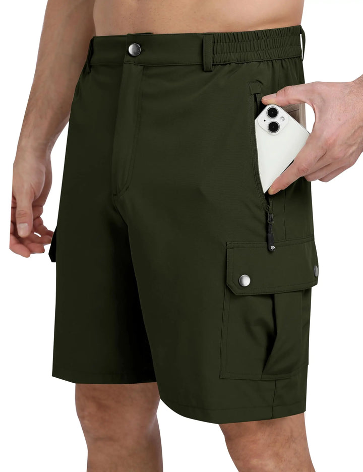 Mofiz Elite Quick-Dry Stretch Cargo Shorts for Men