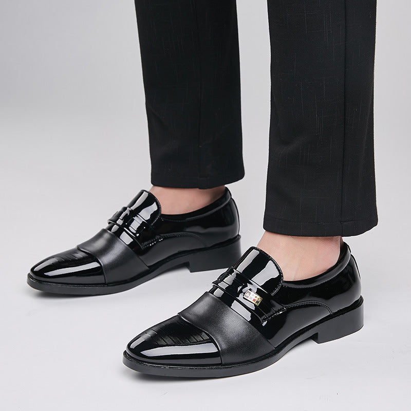 Versatile Casual Winter Men's Business Formal Shoes - cas7m