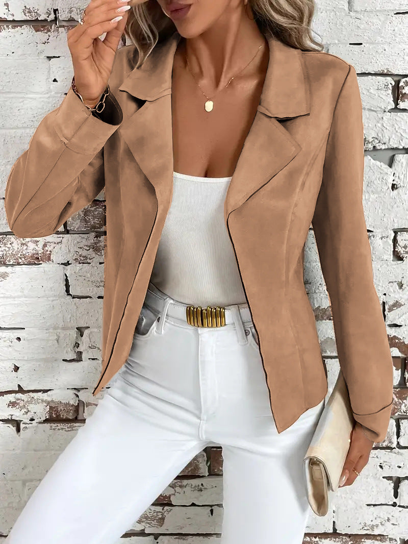 Autumn And Winter Elegant Slim Slimming Women's Jacket Cardigan Jacket - cas7m