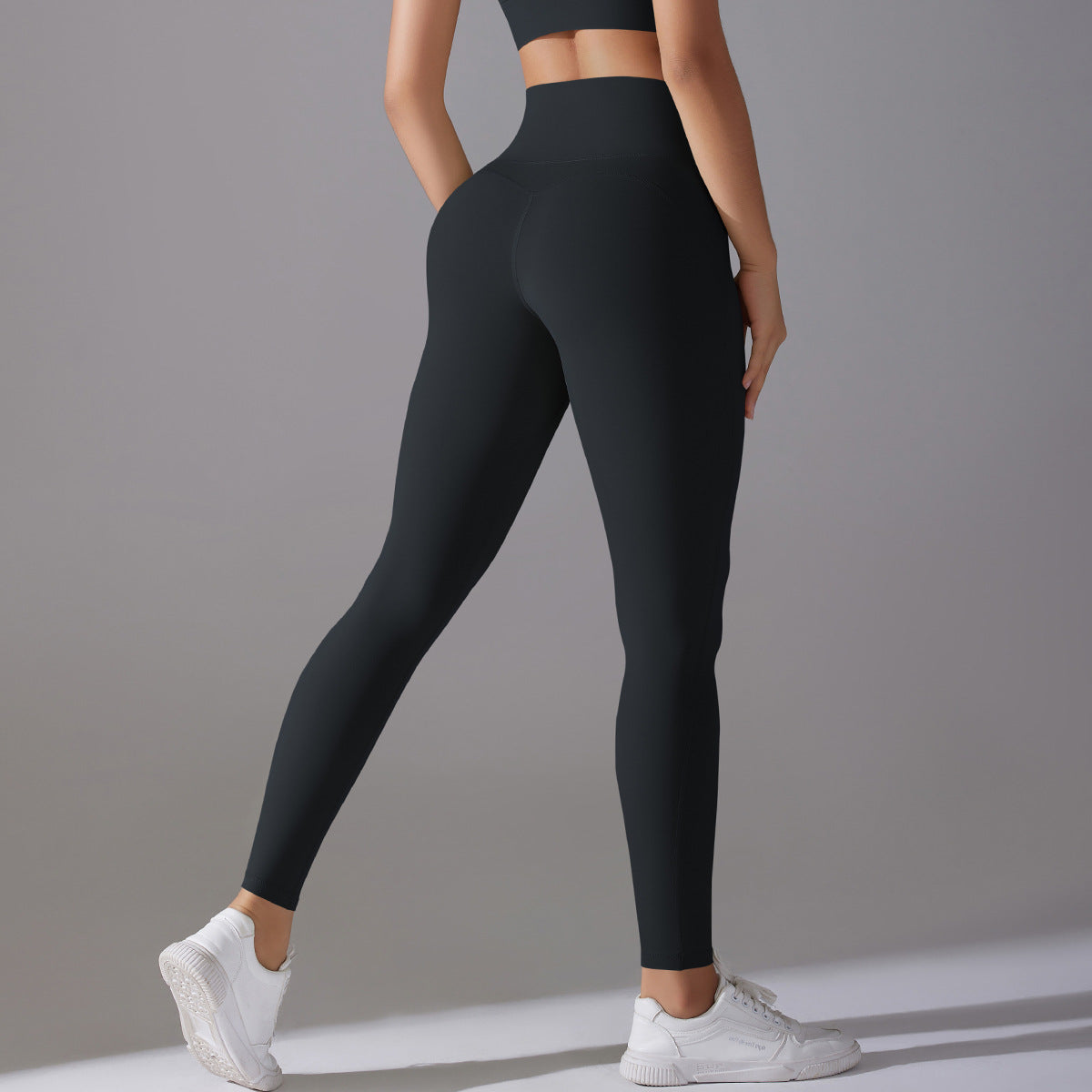 Internet Celebrity High Waist Hip Lift Nude Feel Hot Pants Yoga Pants Women - cas7m