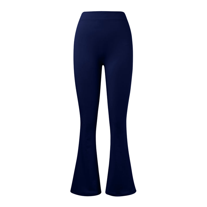 Nude Feel Seamless Slightly Flared Yoga Pants Sports Running Fitness Pants Female High Waist Hip Lift Yoga Pants - cas7m