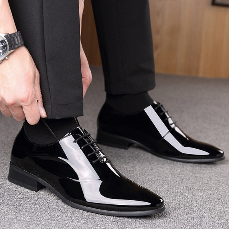 New Men's Business Formal Leather Shoes - cas7m