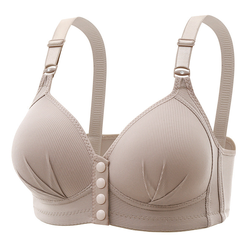 Breathable Nylon Vest-Style Bra Set - Comfort & Style, 6 Colors - cas7m