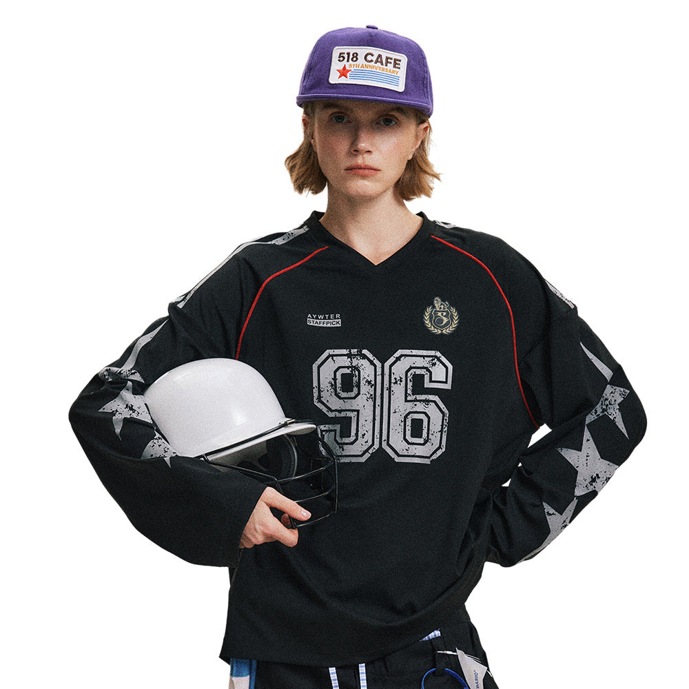 Sports Loose Baseball Clothing Men And Women - cas7m