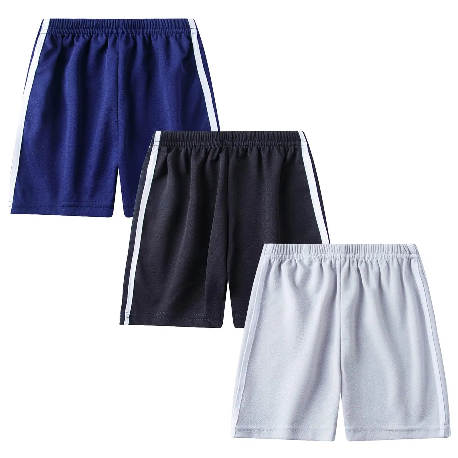 Jagrove Kids Active 3-Pack Shorts