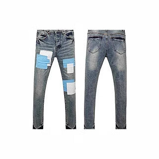New Black Slim Stretch Men's Skinny Jeans - cas7m