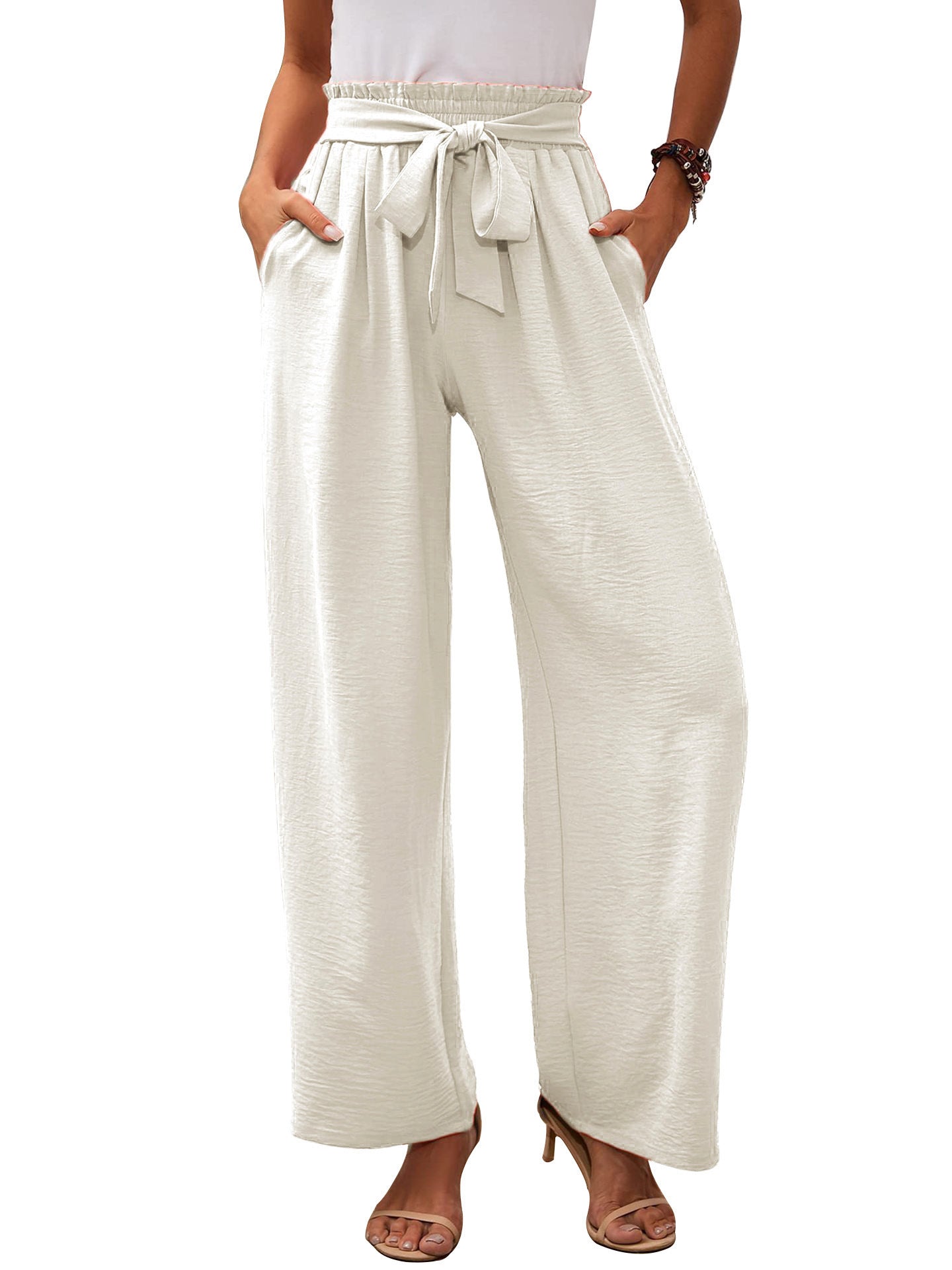 Womens Wide Leg Casual Pants - cas7m