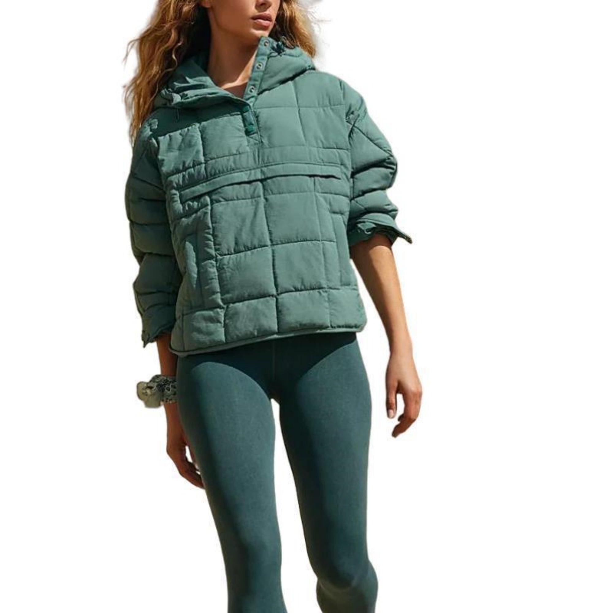 Hooded Cotton Coat Jacket Women - cas7m