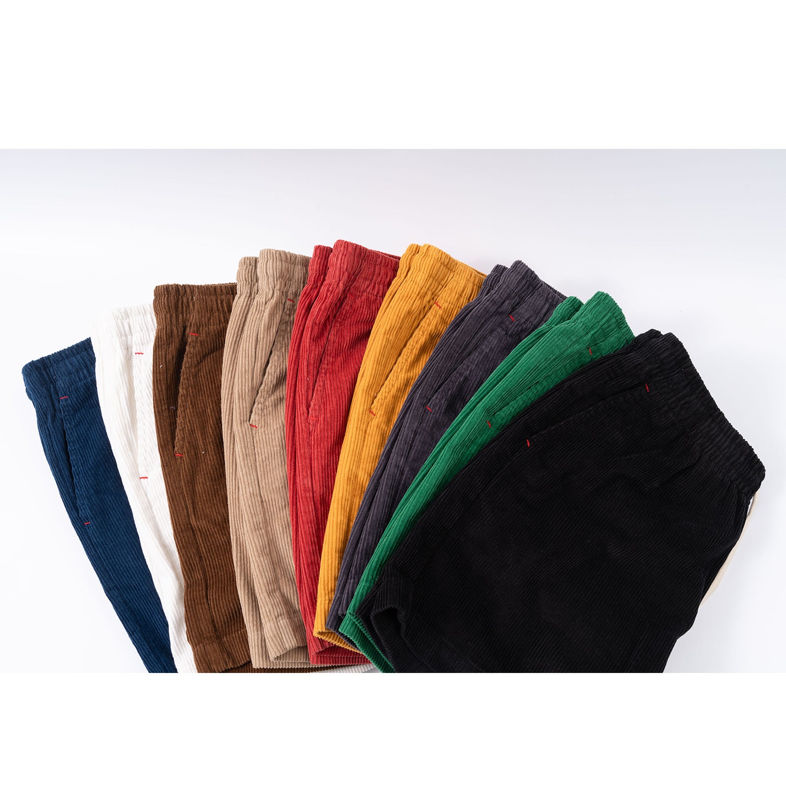 Men Fashionable Casual Cotton Corduroy Shorts - cas7m