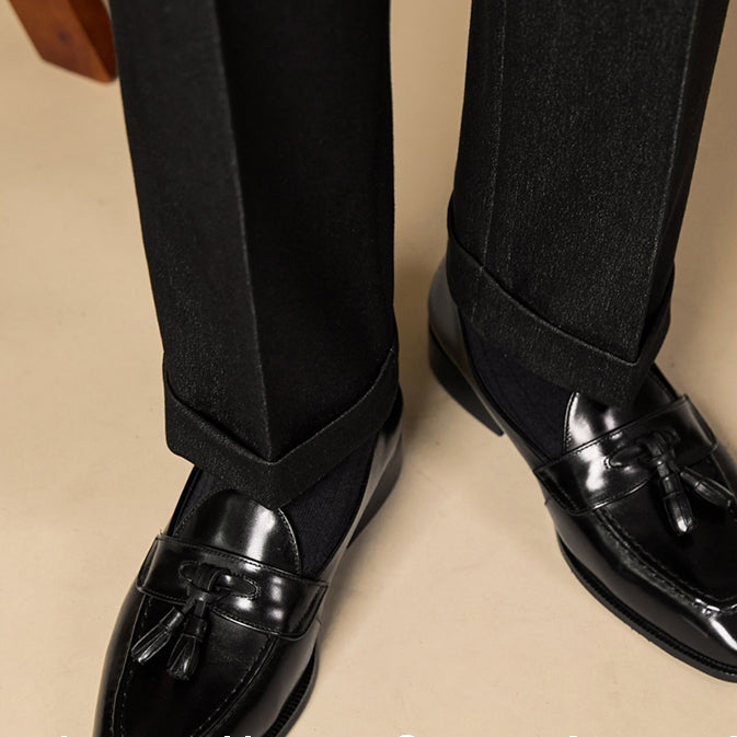 European And American Business Casual Tassel Loafers - cas7m